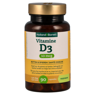 Holland & Barrett Vitamine D3 10mcg - 90 capsules