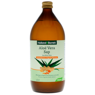 Holland & Barrett Aloe Vera Sap Gember en Kurkuma - 1 L