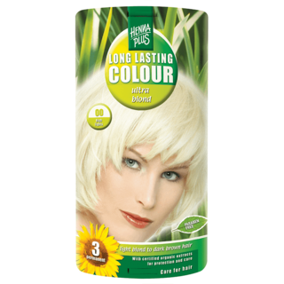 Henna Plus Long Lasting Colour Coloration Ultra Blonde longue durée
