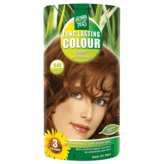 Henna Plus Long Lasting Colour Coloration Acajou cuivré longue durée - 100ml