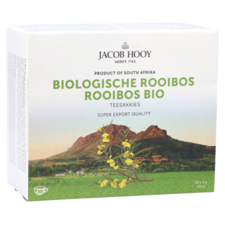Jacob Hooy Rooibos Bio (80 Theezakjes)