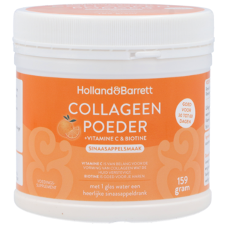Holland & Barrett Collageen Poeder + Vitamine C & Biotine (159g)