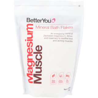 BetterYou Magnesium Muscle Flocons minéraux pour le bain - 1kg