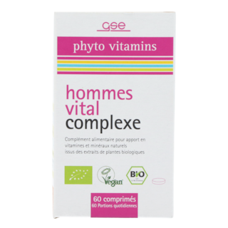 GSE Mannen Vitaal Complex (60 tabletten)