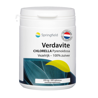 Chlorelle Verdavite Springfield (600 tablettes)