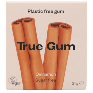 True Gum Cinnamon Kauwgom (21 g)