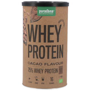 Purasana Whey Protein Powder Cacao - 400 gr