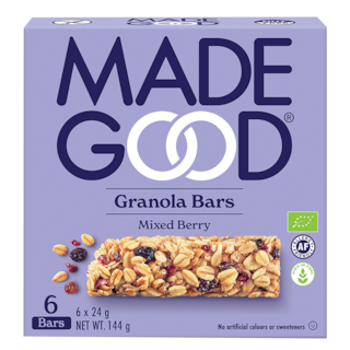 MadeGood Granola Bar Mixed Berry - 24 gr