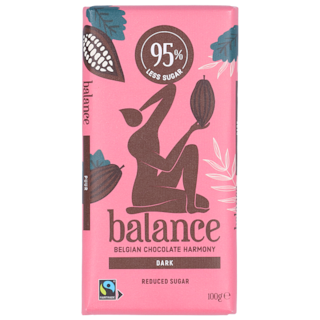 Balance Dark Pure Chocoladereep – 100 g