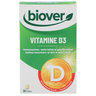 Biover Vitamine D3 10mcg - 30 capsules