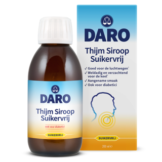 Daro Thijmsiroop Suikervrij (200ml)
