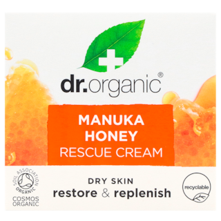 Crème Rescue Dr. Organic au Miel de Manuka 50 ml