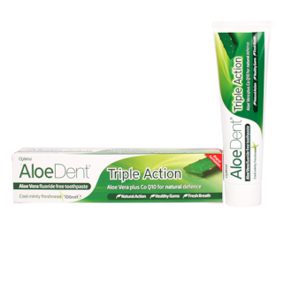 Aloe Dent Dentifrice Triple action Aloe Vera avec Co Q10 100 ml