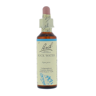 Bach Bloesem Remedie Rock Water (20ml)