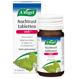 A.Vogel Dormeasan Nachtrust Sterk Citroenmelisse Tabletten (30 Tabletten)