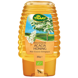 De Traay Imkerij Acacia Honing Bio (375gr)
