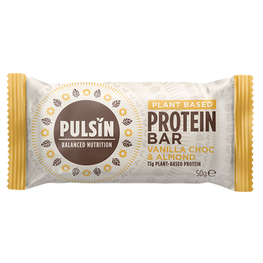 Pulsin Barre protéinée Choc Chip vanille 50 g