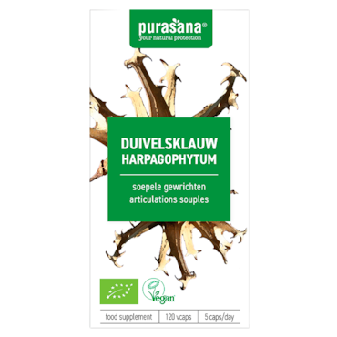 Purasana Duivelsklauw Bio 300mg - 120 capsules image 1