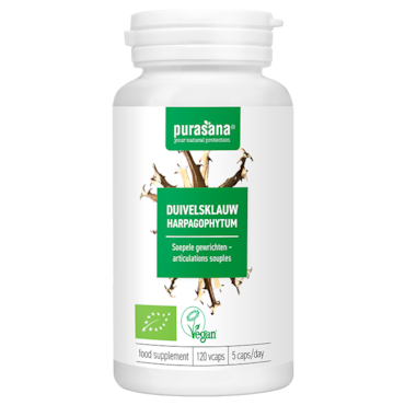 Purasana Duivelsklauw Bio 300mg - 120 capsules image 2