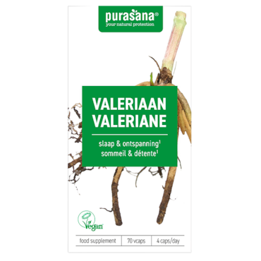 Purasana Valeriaan, 30mg - 70 capsules image 1