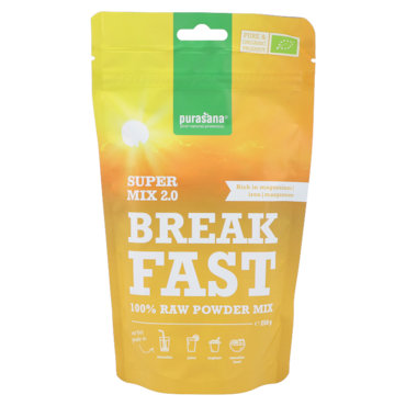 Purasana Breakfast Raw Powder Mix Bio - 250gr image 1