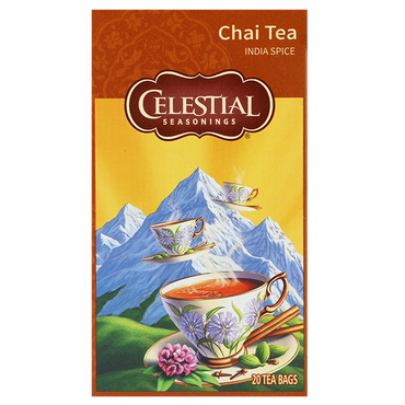 Reviews over Celestial Seasonings Chai Tea India Spice Decaf - 20 theezakjes
