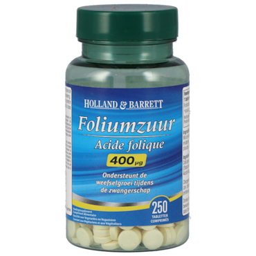 Foliumzuur 400mcg kopen bij Holland &