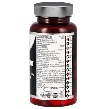 Lucovitaal Magnesium 400mg B6 / L-Tryptofaan - 60 capsules image 2