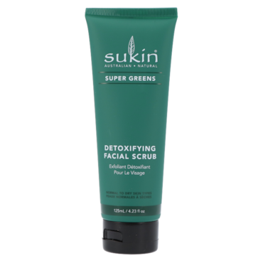 Sukin Super Greens Detoxifying Facial Scrub - 125ml image 1