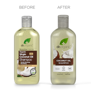 Dr. Organic Virgin Coconut Oil Shampoo - 265ml image 3
