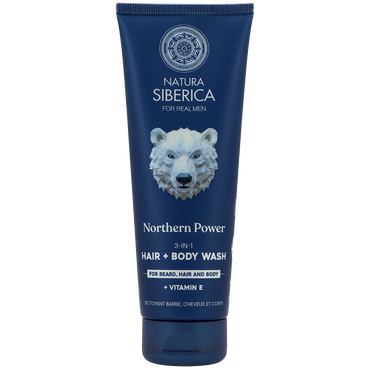 Reviews over Natura Siberica Men Northern Power 3-in-1 Hair + Body Wash - 200ml