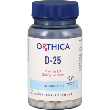Orthica Vitamine D 25 (120 Tabletten) image 1