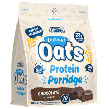 Reviews over Applied Nutrition Critical Oats Protein Porridge Chocolate - 600g