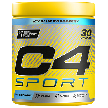 Reviews over C4 Sport Pre-Workout Icy Blue Raspberry - 288g