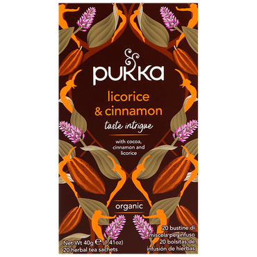 Pukka Licorice En Cinnamon - 20 theezakjes