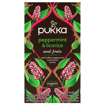 Pukka Peppermint & Licorice - 20 theezakjes