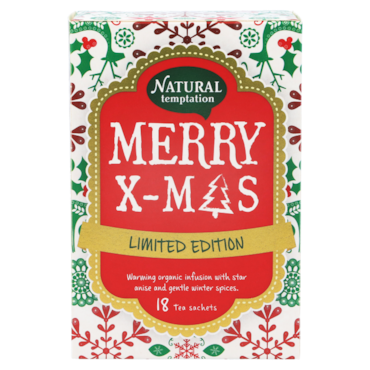 Natural Temptation Merry X-Mas Limited Edition - 18 theezakjes image 1