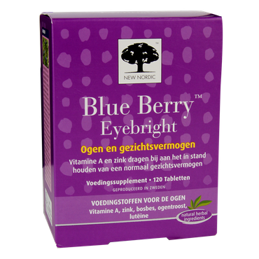 New Nordic Blue Berry Eyebright (120 Tabletten)