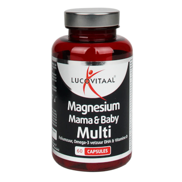 Lucovitaal Magnesium Mama & Baby Multivitamine (60 Capsules) image 2