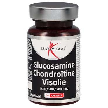 Lucovitaal Glucosamine Chondroitine Visolie - 30 capsules image 1