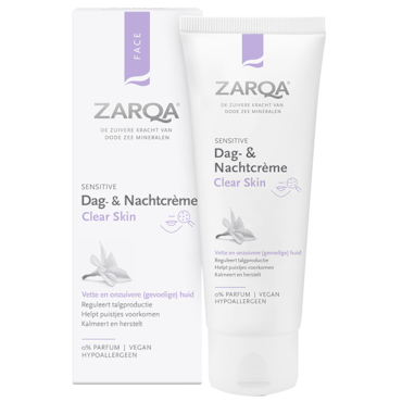 Zarqa Dag- & Nachtcrème Clearskin - 75ml image 1