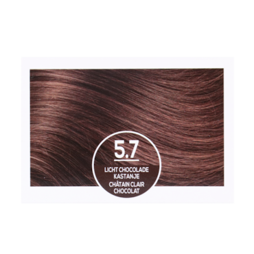 Naturtint Permanente Haarkleuring 5.7 Licht Chocolade Kastanje - 170ml image 2