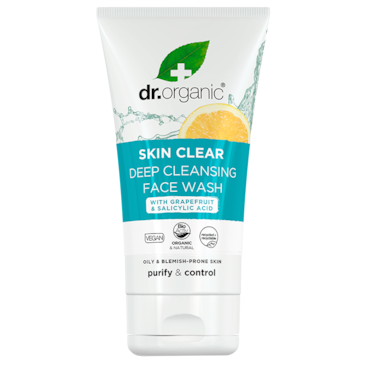 Dr. Organic Skin Clear Tea Tree Face Wash - 125ml image 1