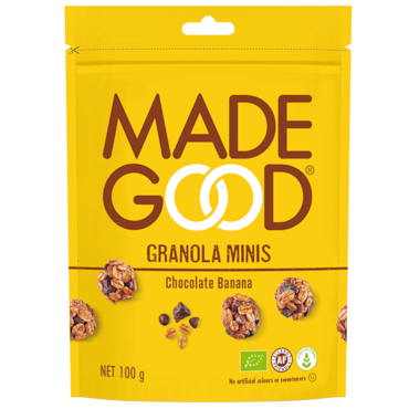 MadeGood Granola Mini's Chocolate Banana - 100g image 1