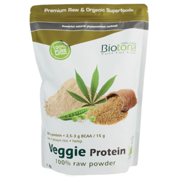 Biotona Raw Veggie Protein Poeder Bio - 1kg