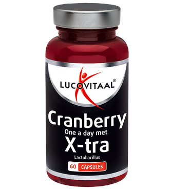 Reviews over Lucovitaal Cranberry One A Day met X-tra (60 capsules)