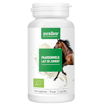 Purasana Paardenmelk Bio, 250mg - 90 capsules image 2