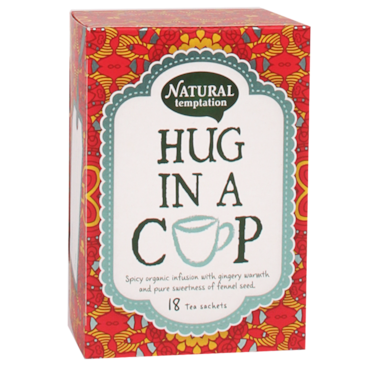 Natural Temptation Hug In A Cup - 18 theezakjes