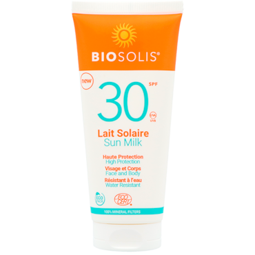Biosolis Face & Body Sun Milk SPF30 - 100ml image 1