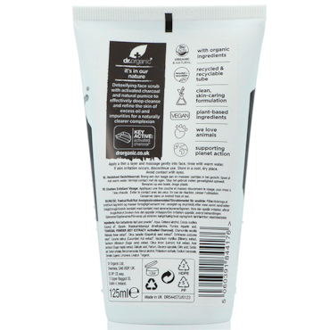 Dr. Organic Charcoal Face Wash - 200ml image 2